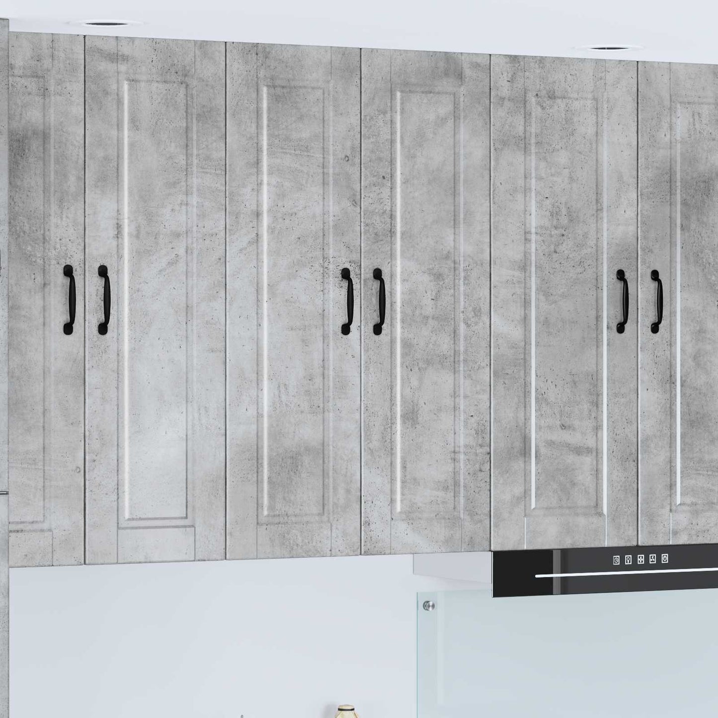 Wall Cabinet PORTO Concrete Grey 60 x 31 x 100 cm