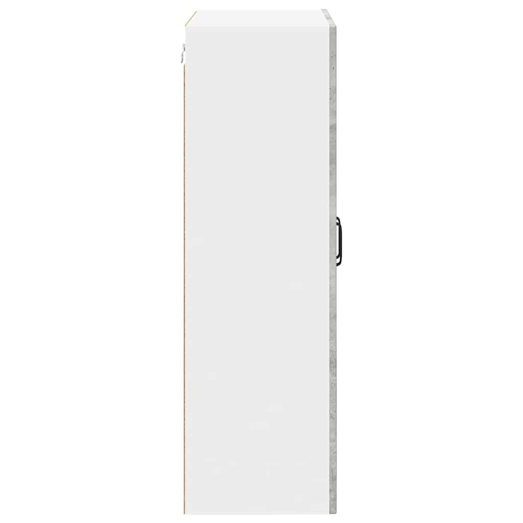 Wall Cabinet PORTO Concrete Grey 60 x 31 x 100 cm