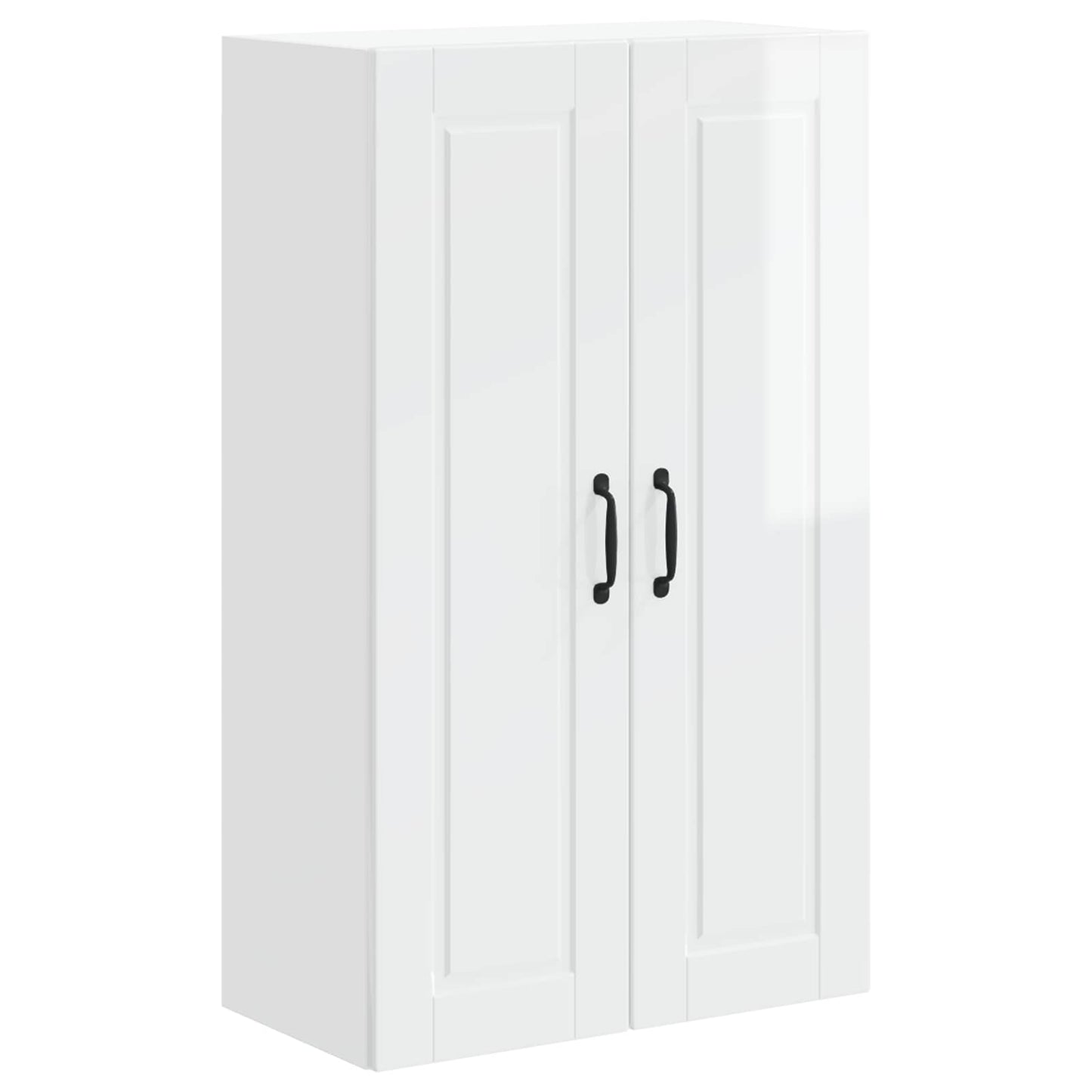Wall Cabinet PORTO High Gloss White 60 x 31 x 100 cm