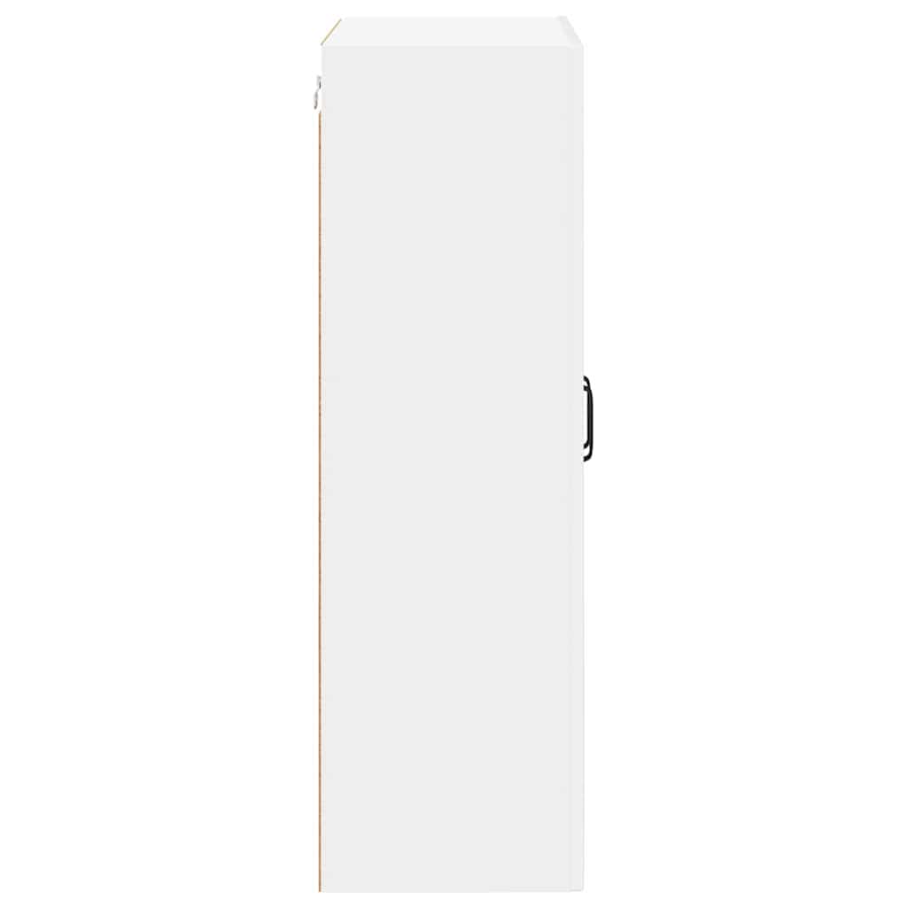 Wall Cabinet PORTO High Gloss White 60 x 31 x 100 cm