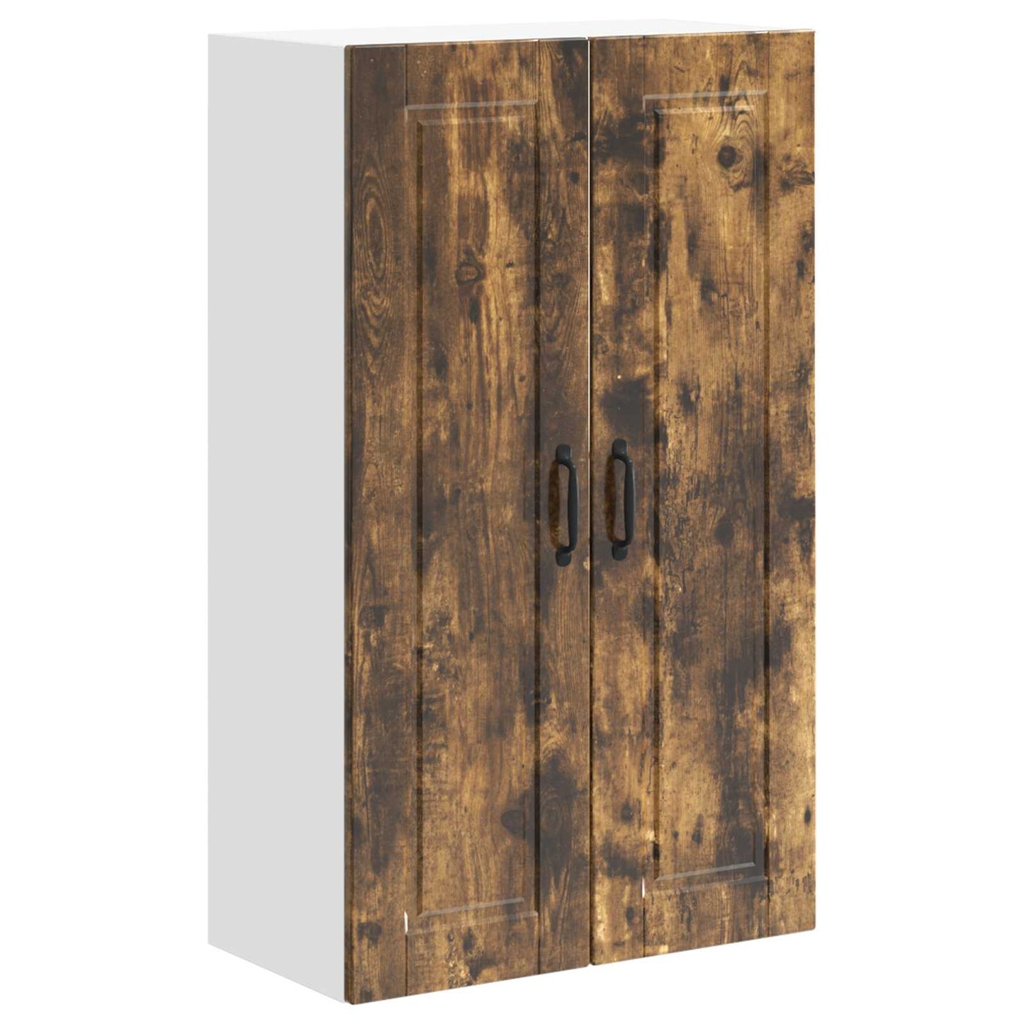Wall Cabinet PORTO Smoked Oak 60 x 31 x 100 cm Engineered Wood