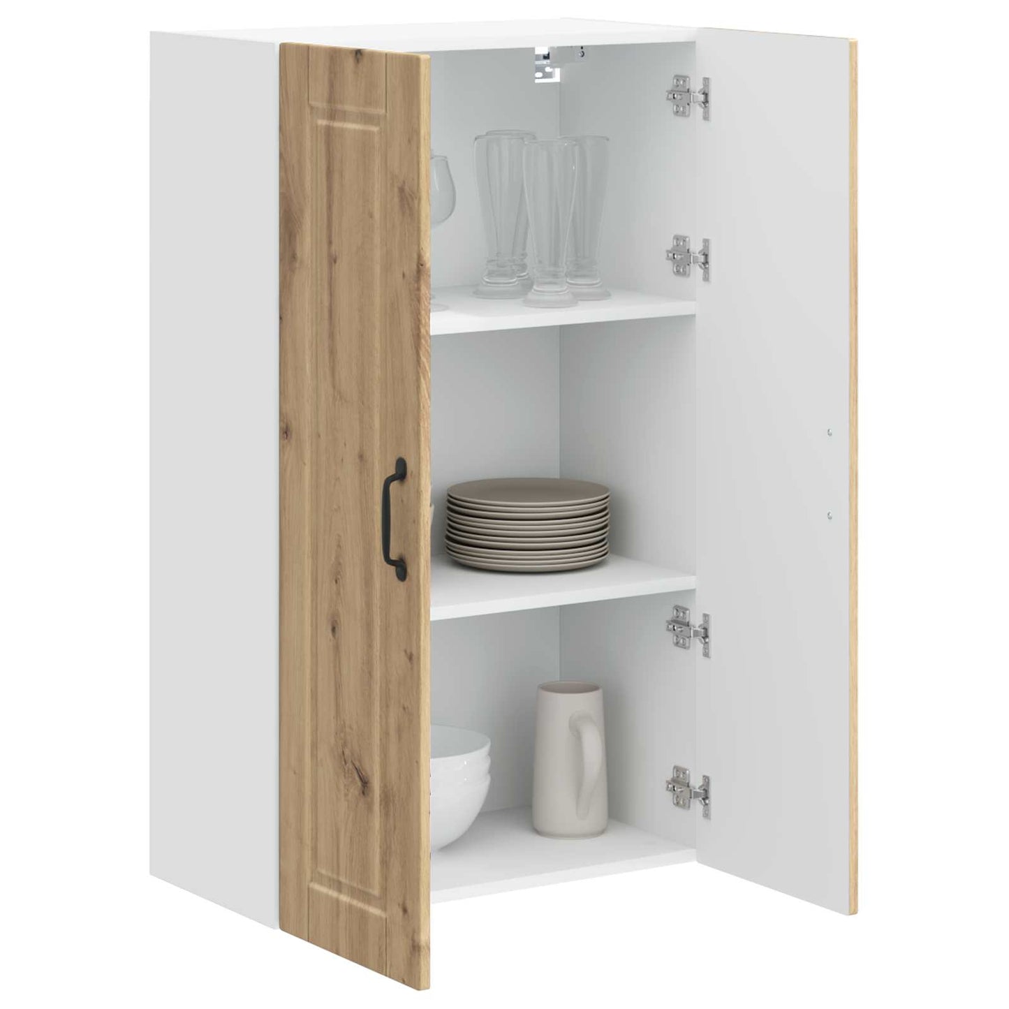 Wall Cabinet PORTO Artisan Oak 60 x 31 x 100 cm Engineered Wood