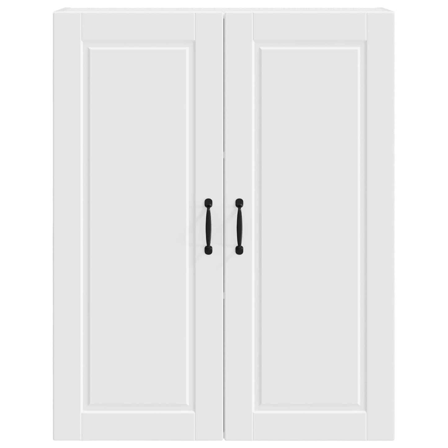 Wall Cabinet PORTO White 80 x 31 x 100 cm Engineered Wood