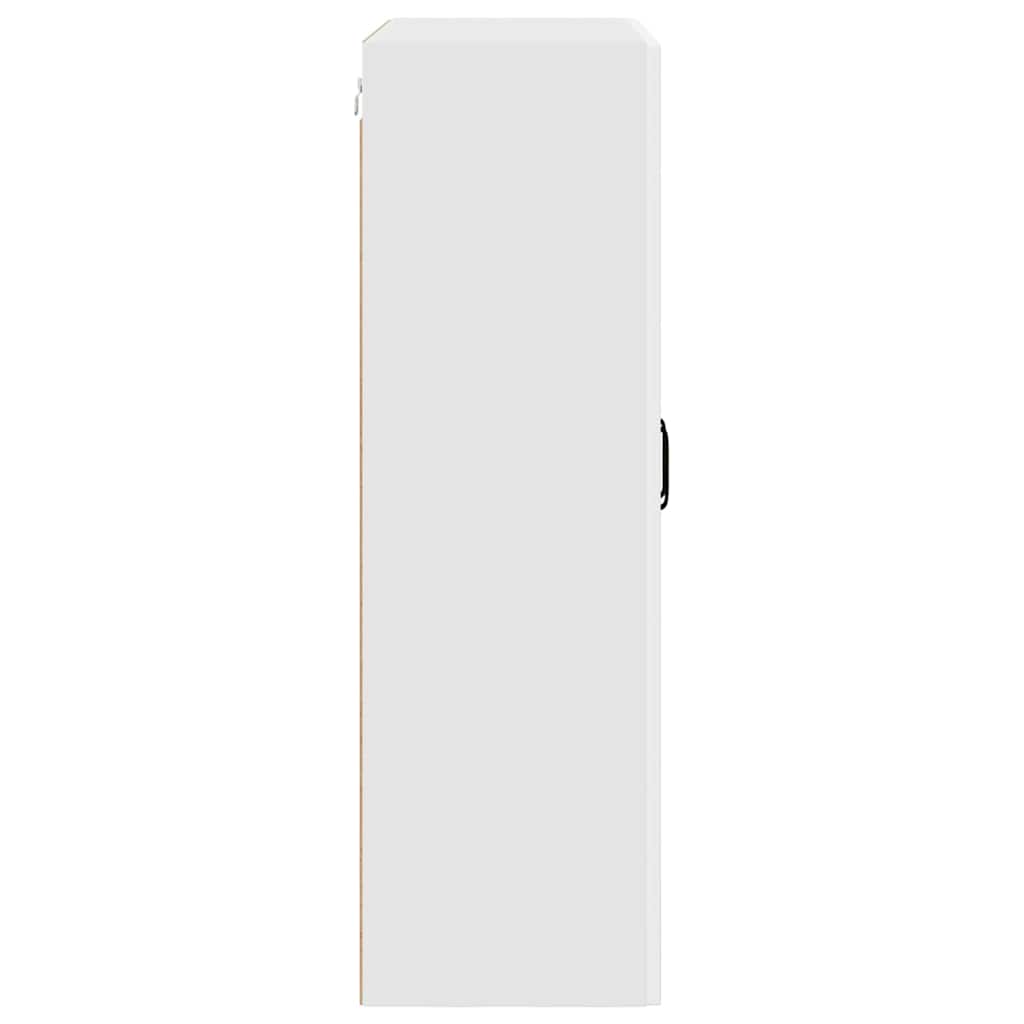 Wall Cabinet PORTO White 80 x 31 x 100 cm Engineered Wood
