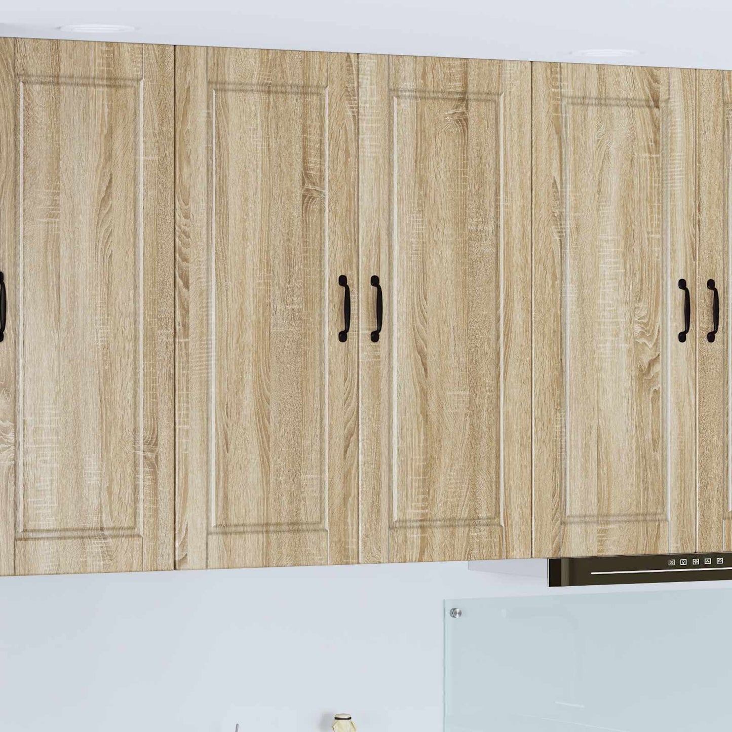 Wall Cabinet PORTO Sonoma Oak 80 x 31 x 100 cm Engineered Wood