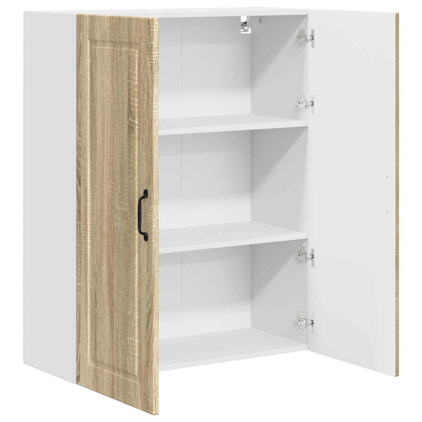 Wall Cabinet PORTO Sonoma Oak 80 x 31 x 100 cm Engineered Wood