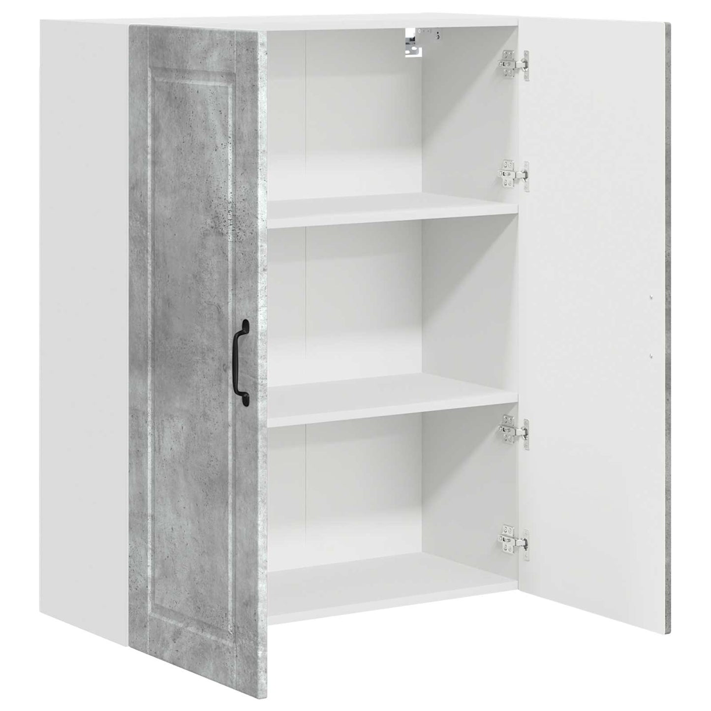 Wall Cabinet PORTO Concrete Grey 80 x 31 x 100 cm