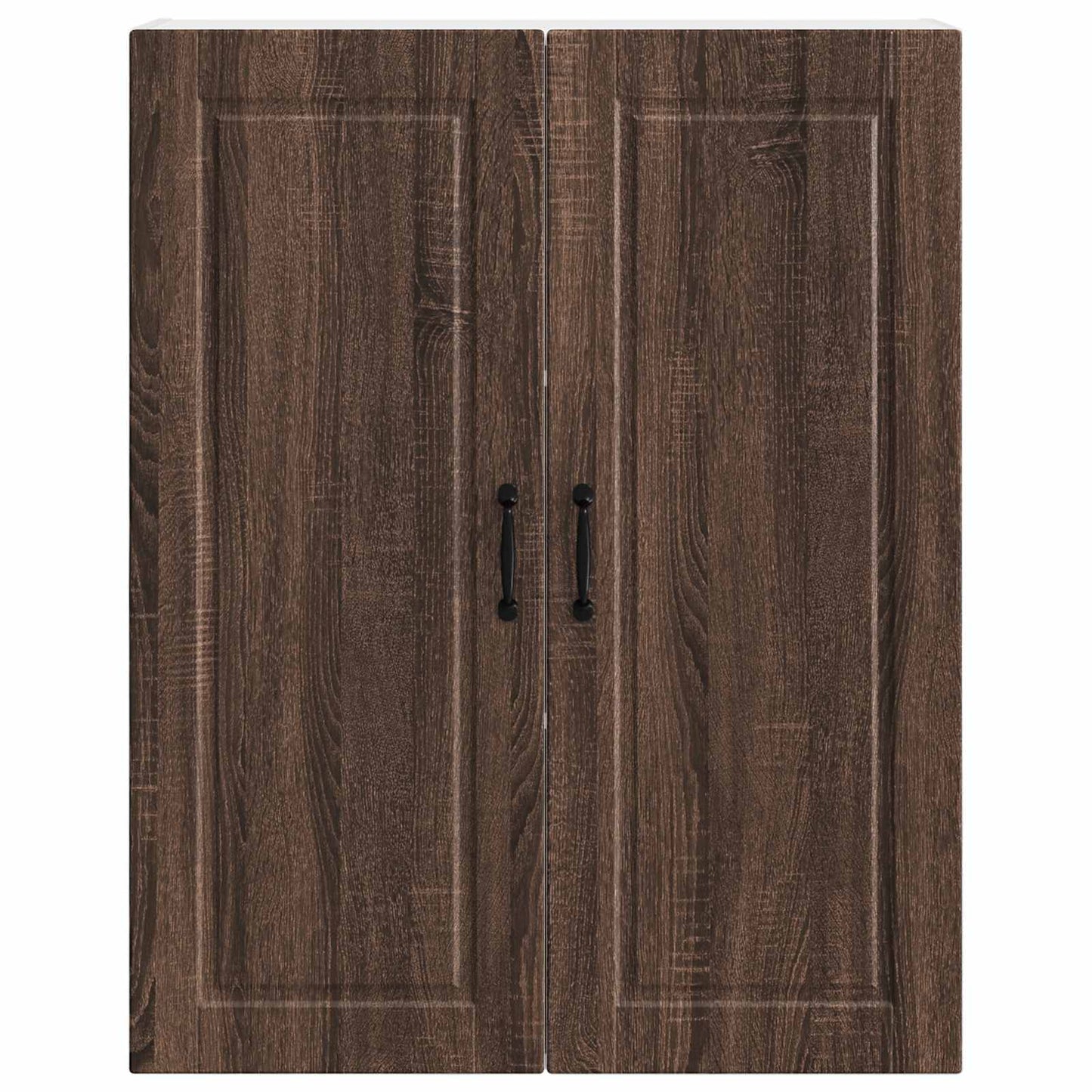Wall Cabinet PORTO Brown Oak 80 x 31 x 100 cm Engineered Wood
