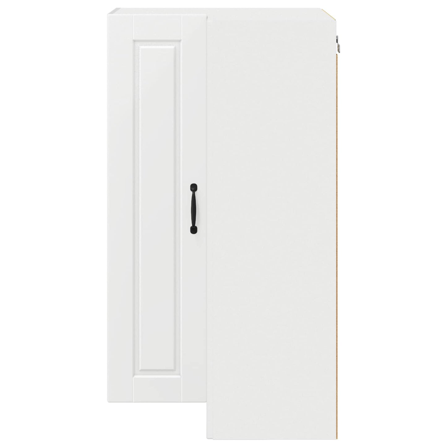 Wall Corner Cabinet PORTO White 57 x 57 x 100 cm