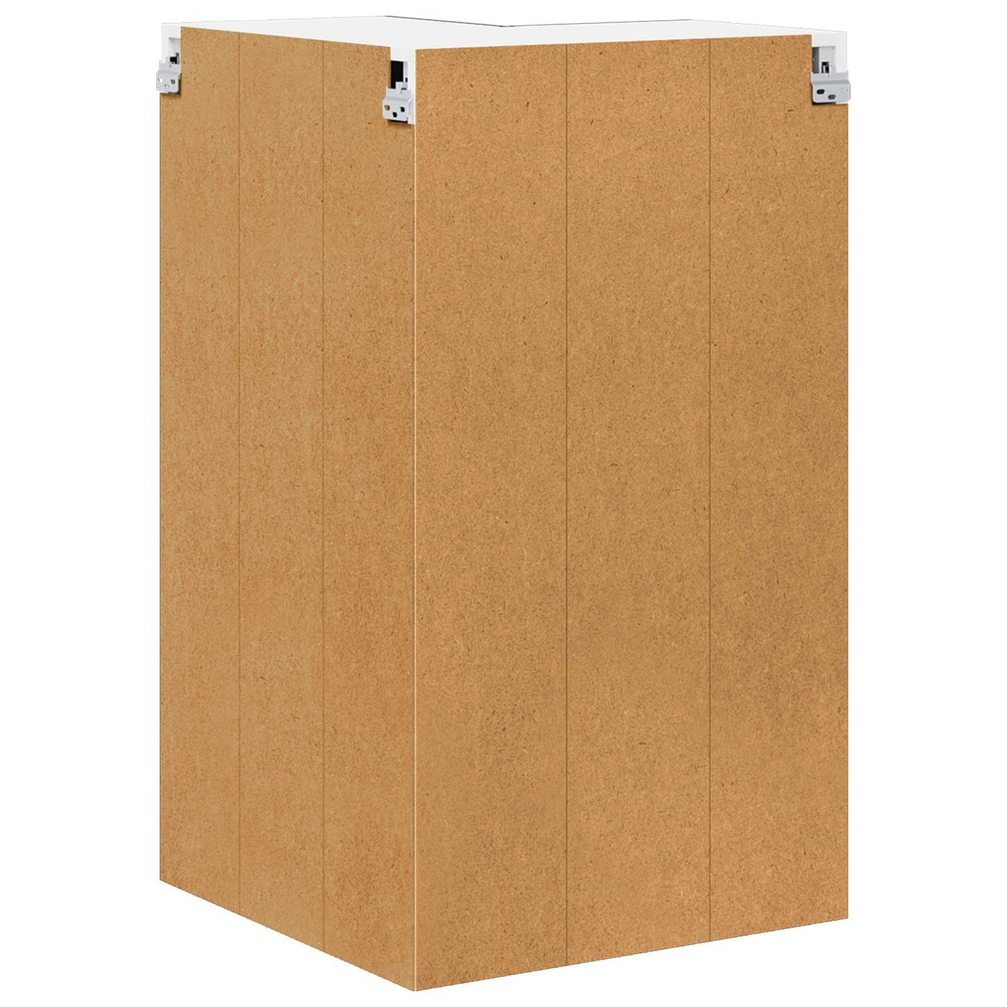 Wall Corner Cabinet PORTO Black 57 x 57 x 100 cm