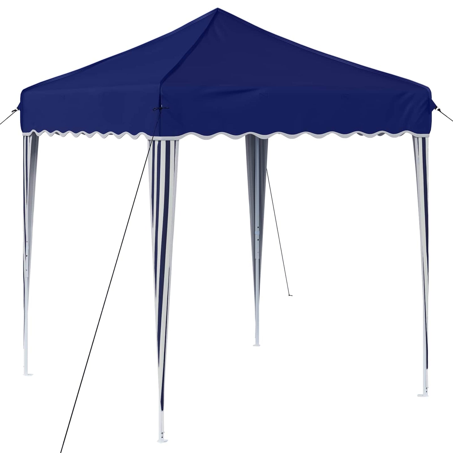 Pop-up Party Tent 195 x 195 x 245 cm Blue Oxford Fabric