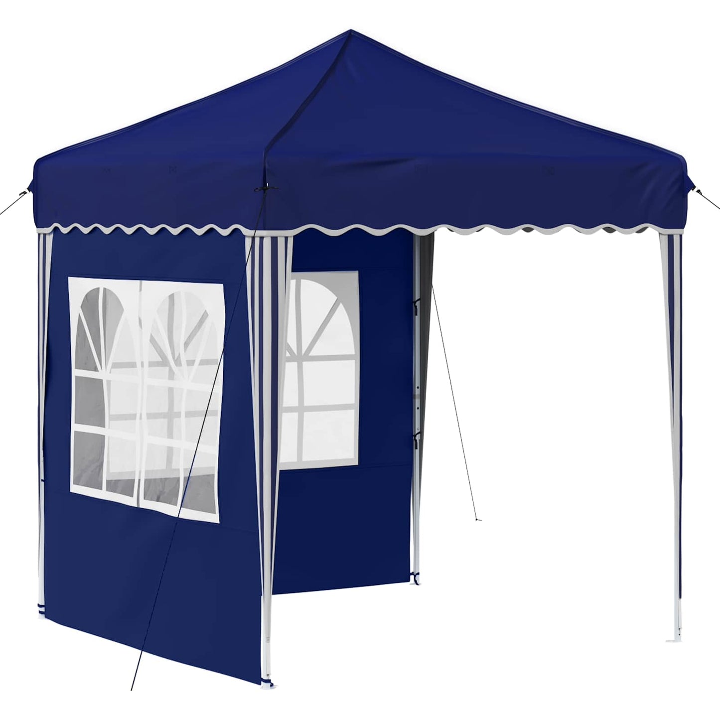 Pop-up Party Tent 195 x 195 x 245 cm Blue Oxford Fabric