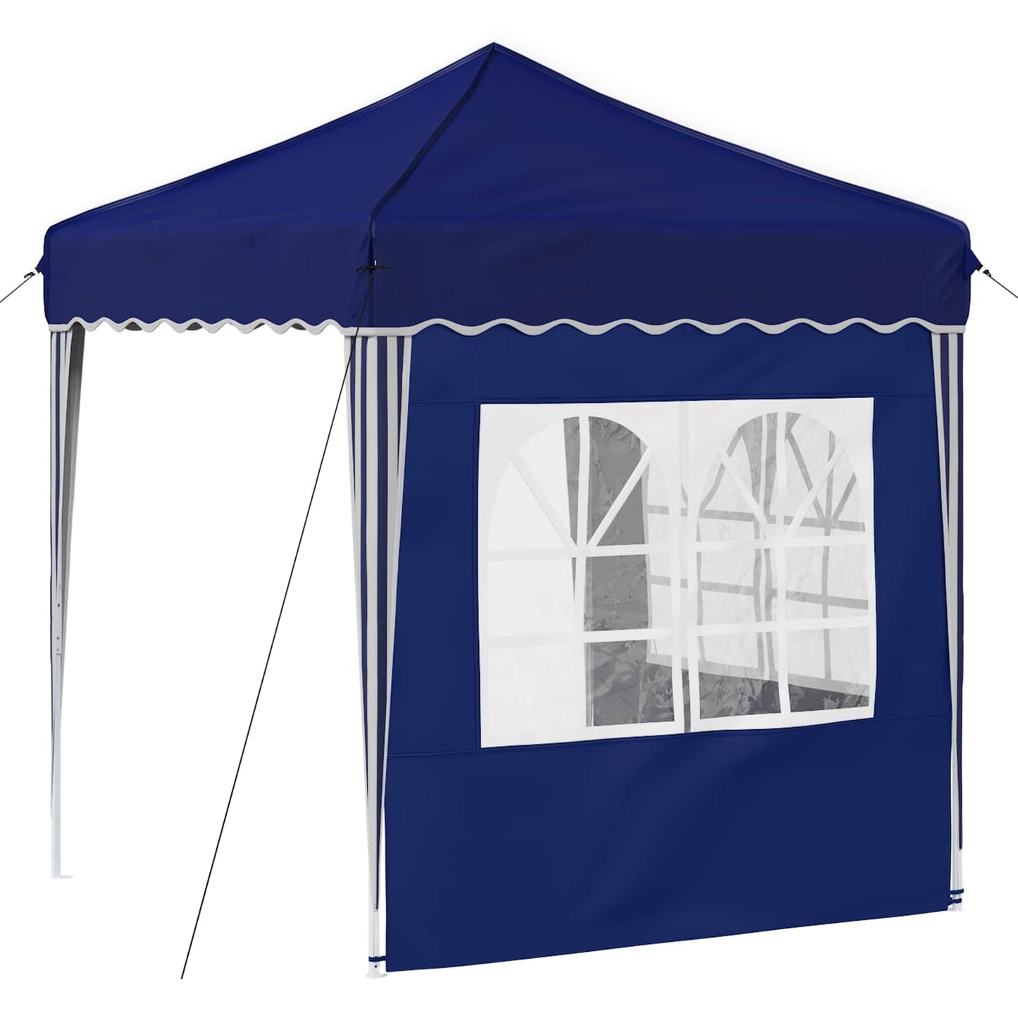 Pop-up Party Tent 195 x 195 x 245 cm Blue Oxford Fabric
