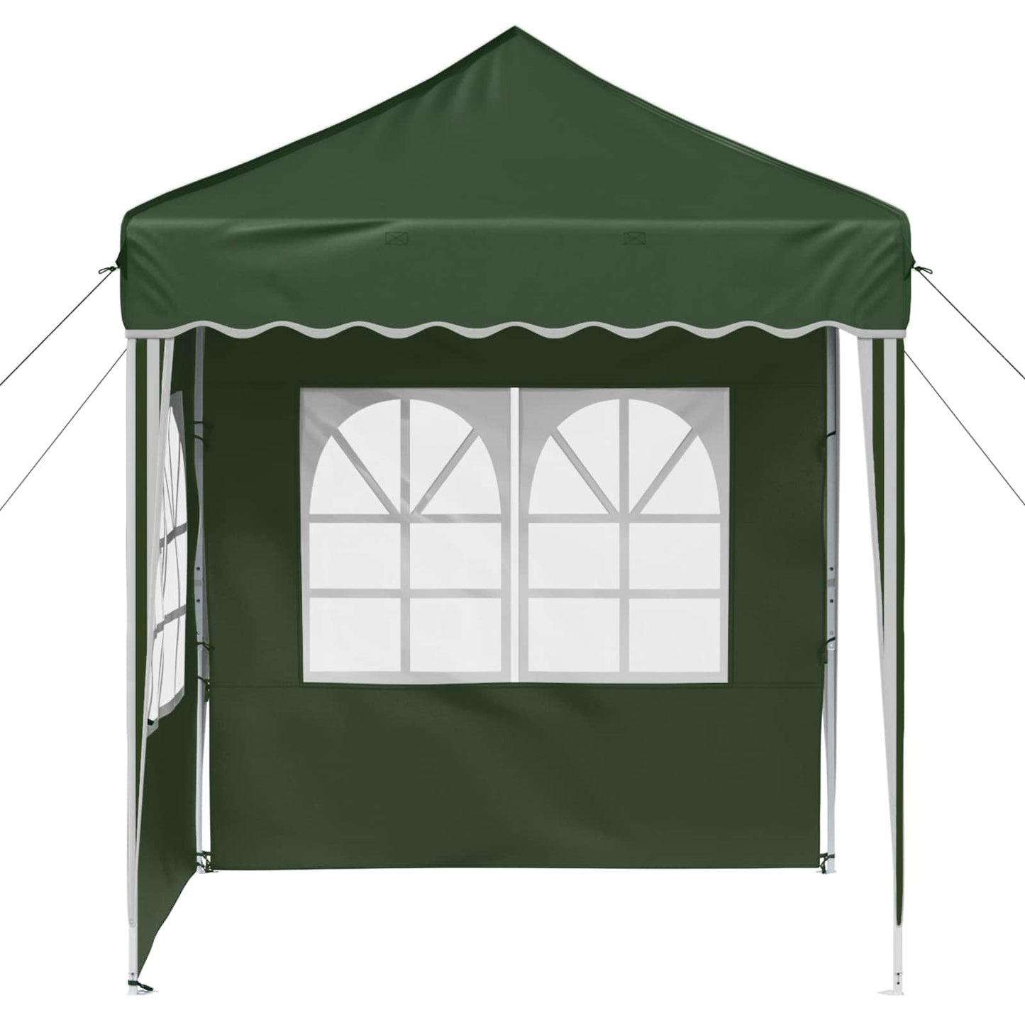 Pop-up Party Tent 195 x 195 x 245 cm Green Oxford Fabric