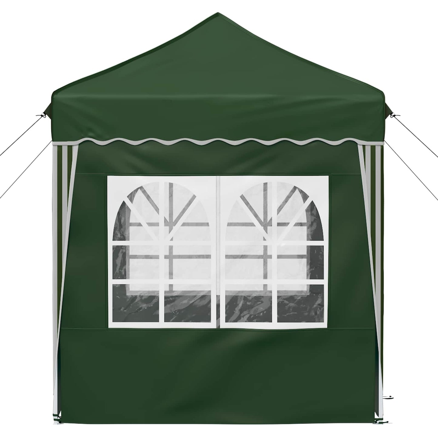 Pop-up Party Tent 195 x 195 x 245 cm Green Oxford Fabric