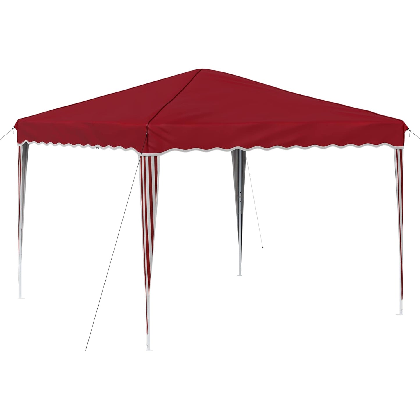 Pop-up Party Tent 288 x 288 x 245 cm Burgundy Oxford Fabric