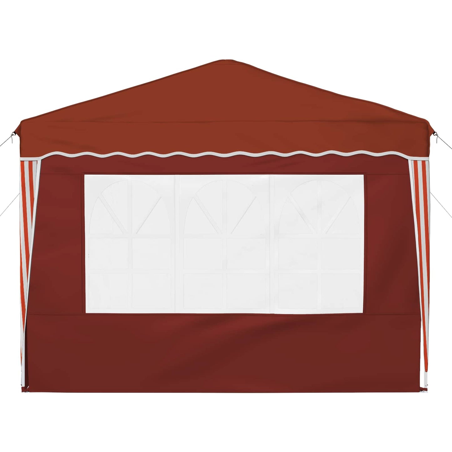 Pop-up Party Tent 288 x 288 x 245 cm Terracotta Oxford Fabric
