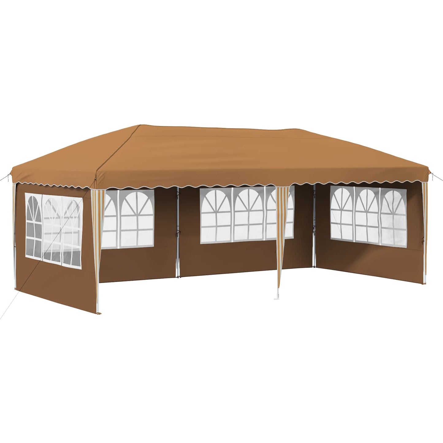 Pop-up Party Tent 575 x 289 x 245 cm Beige