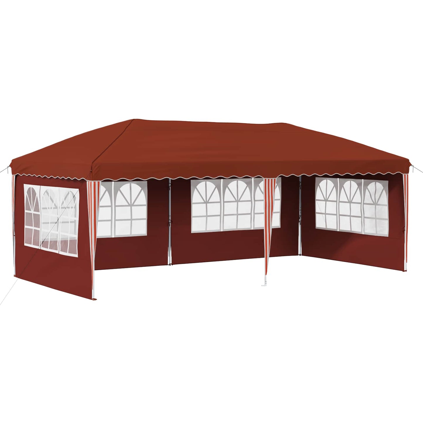 Pop-up Party Tent 575 x 289 x 245 cm Terracotta
