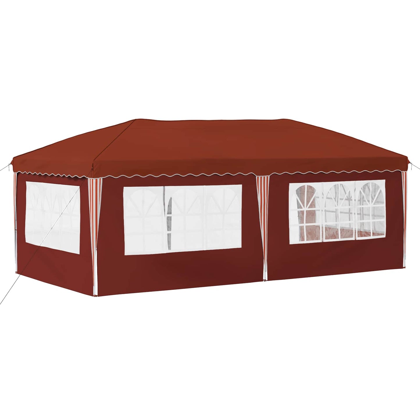 Pop-up Party Tent 575 x 289 x 245 cm Terracotta