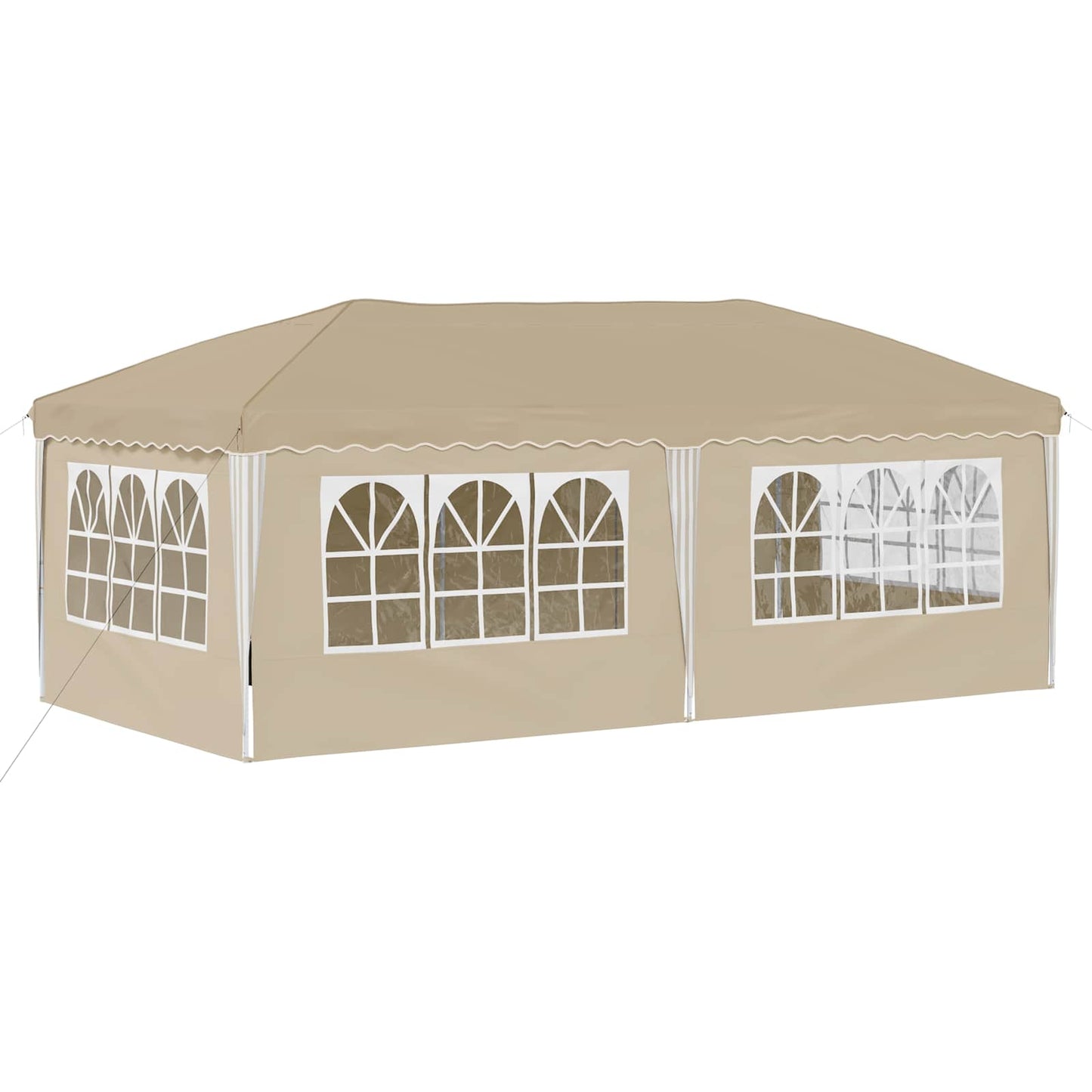 Pop-up Party Tent 575 x 288 x 245 cm Cream
