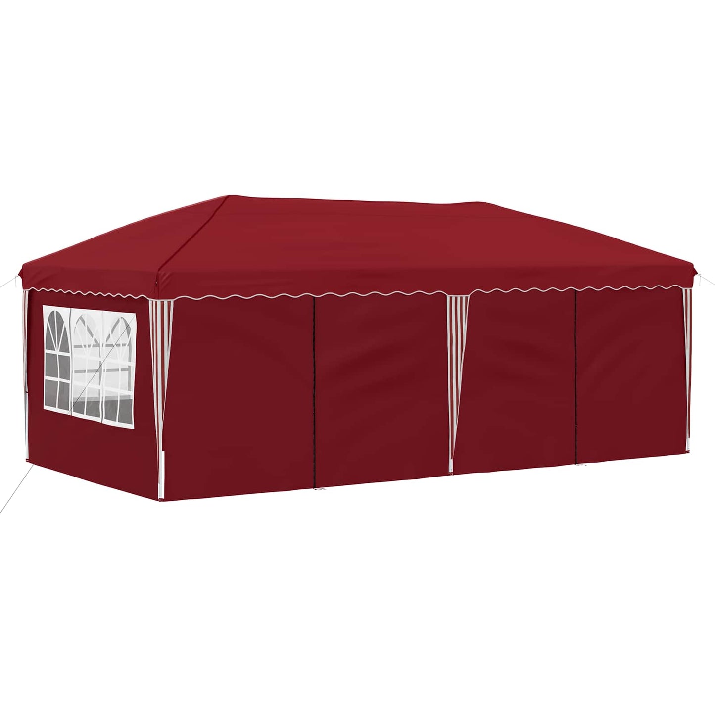 Pop-up Party Tent 575 x 288 x 245 cm Burgundy