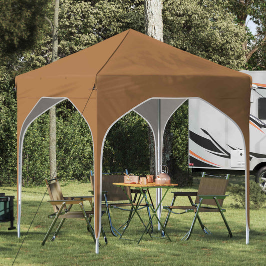 Pop-up Party Tent 194 x 194 x 245 cm Beige
