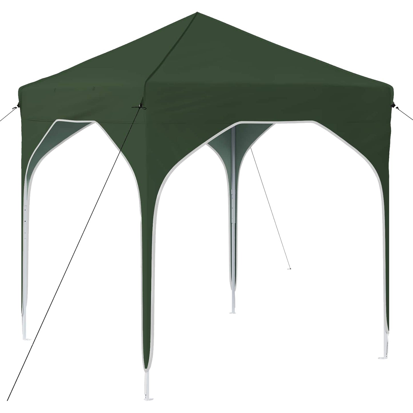 Pop-up Party Tent 194 x 194 x 245 cm Green
