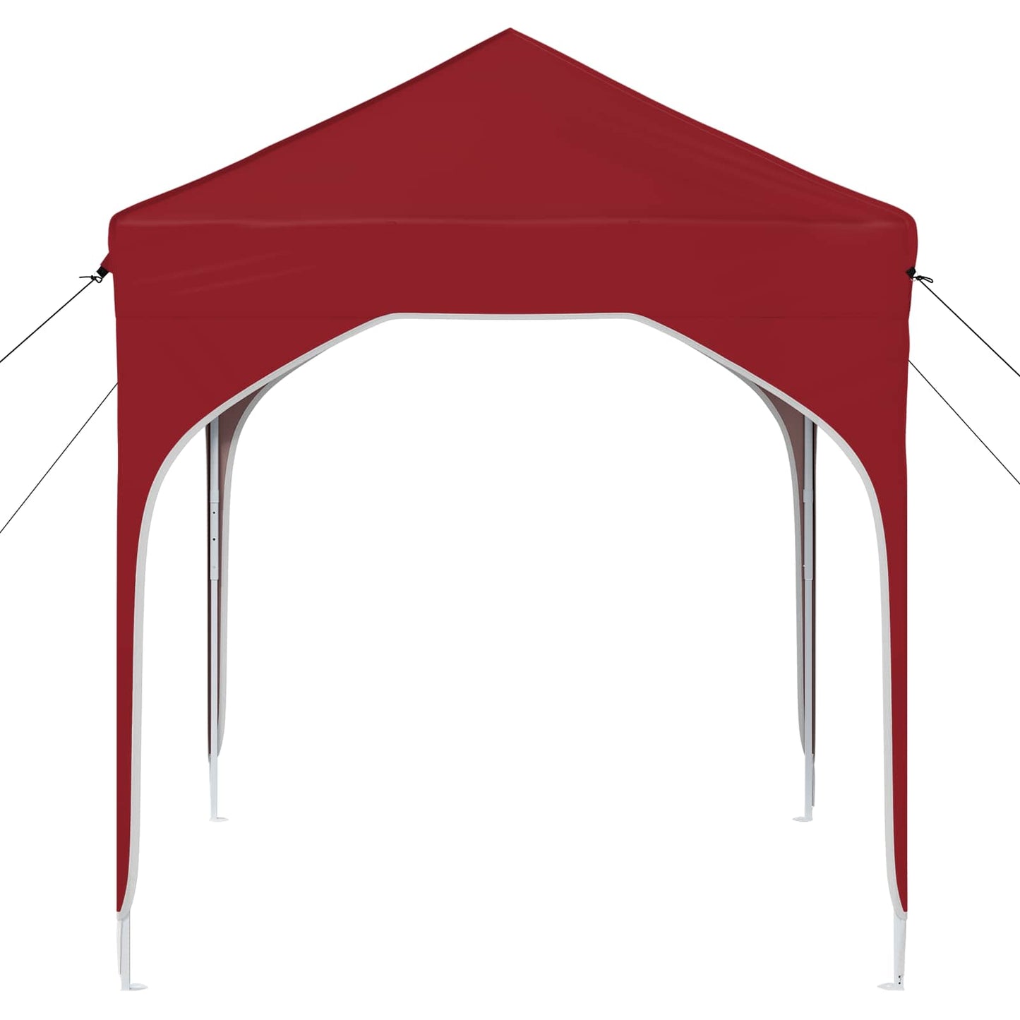 Pop-up Party Tent 194 x 194 x 245 cm Burgundy