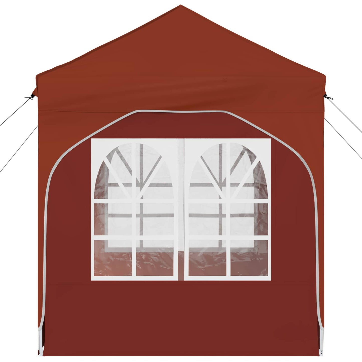 Pop-up Party Tent 192 x 192 x 245 cm Terracotta