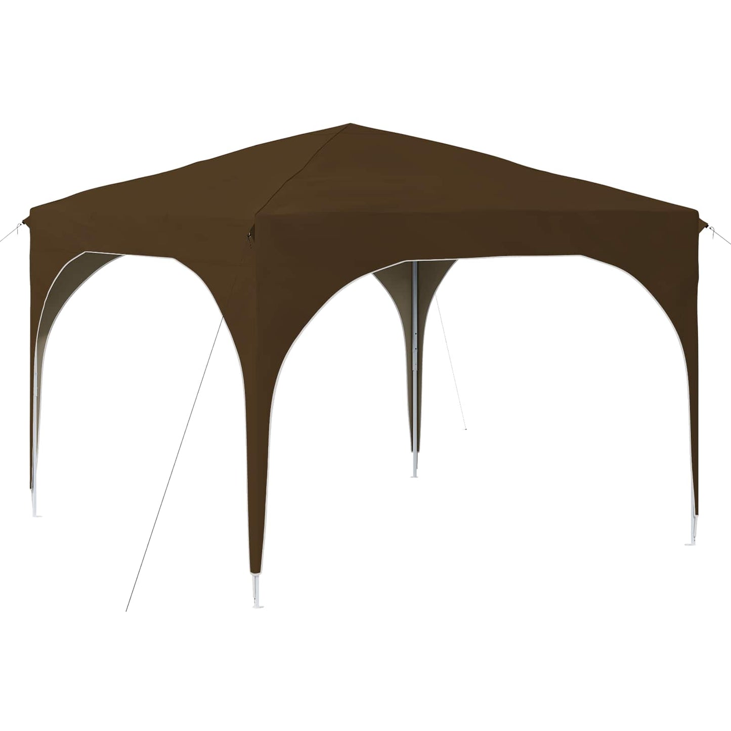Pop-up Party Tent 290 x 290 x 245 cm Taupe