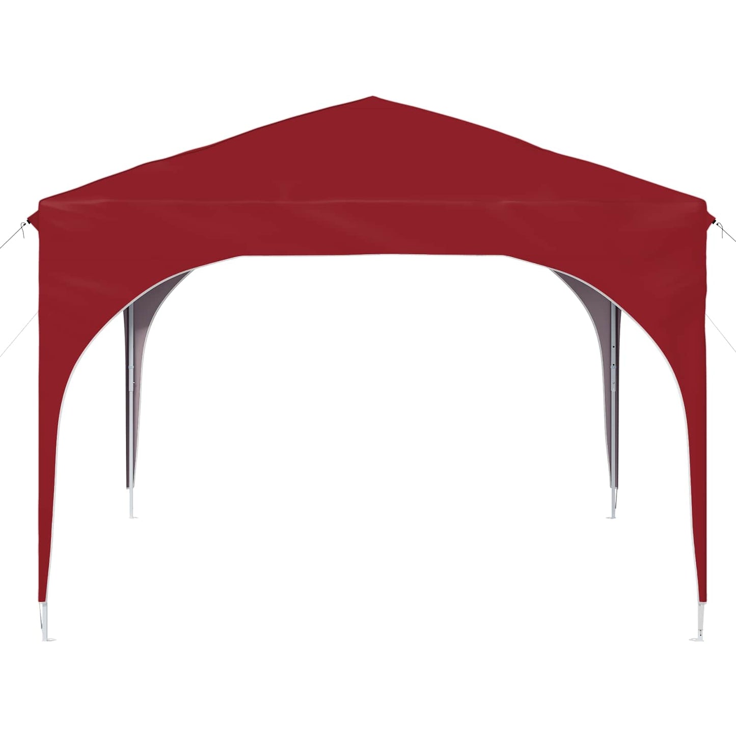 Pop-up Party Tent 290 x 290 x 245 cm Burgundy