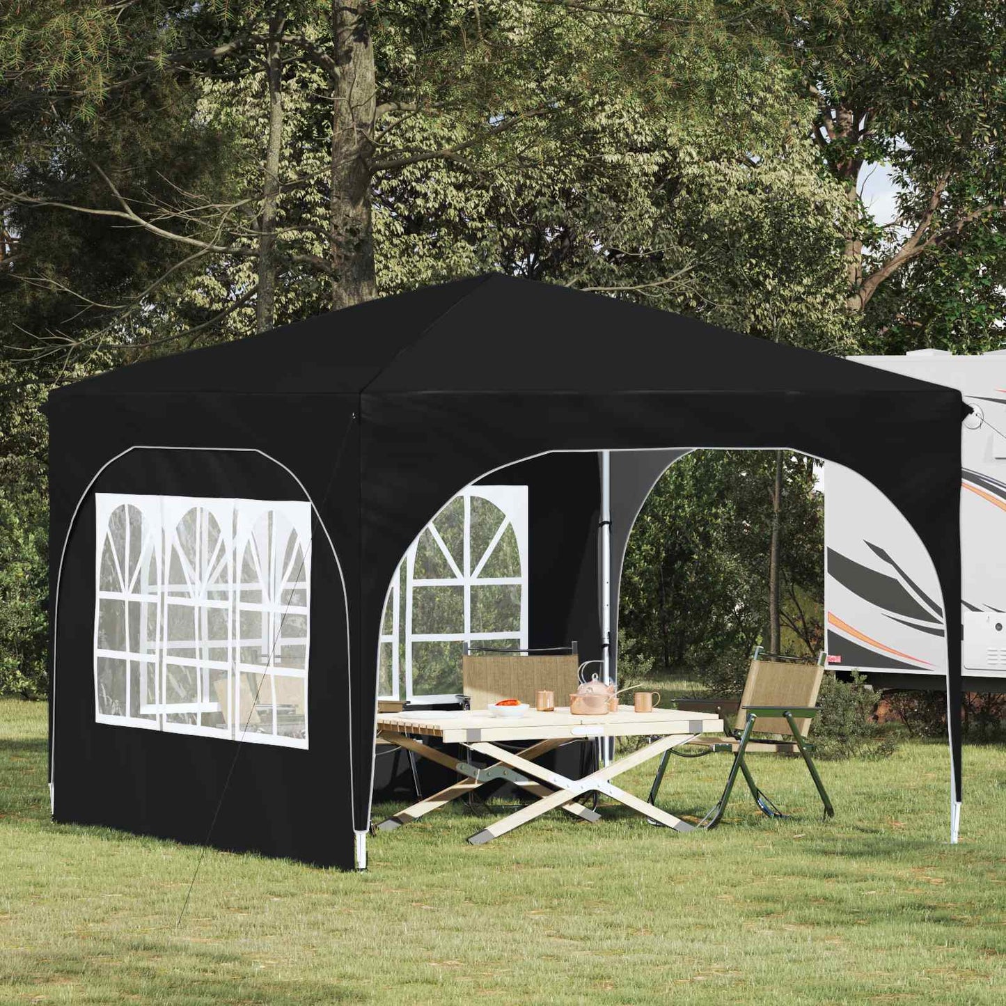 Pop-up Party Tent 290 x 290 x 245 cm Antracite
