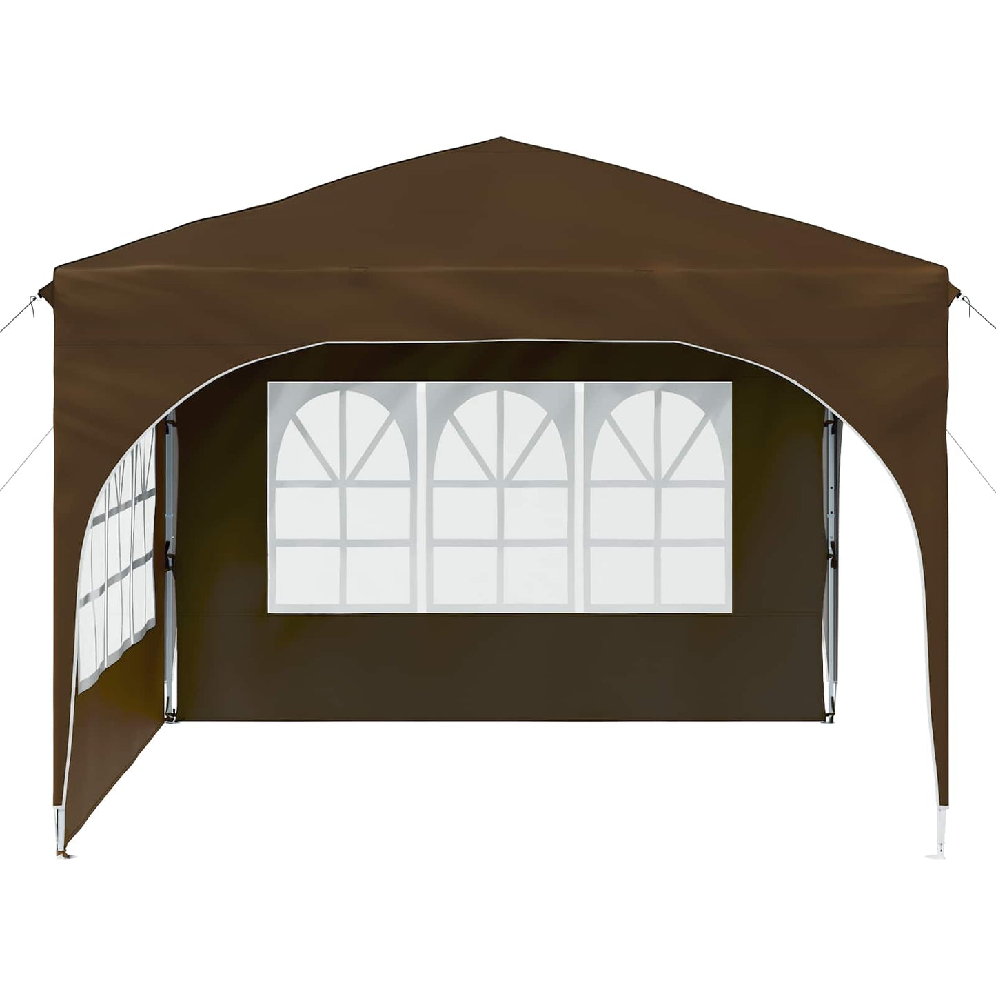 Pop-up Party Tent 290 x 290 x 245 cm Taupe