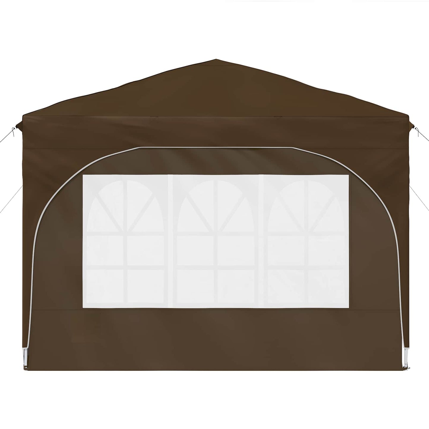 Pop-up Party Tent 290 x 290 x 245 cm Taupe