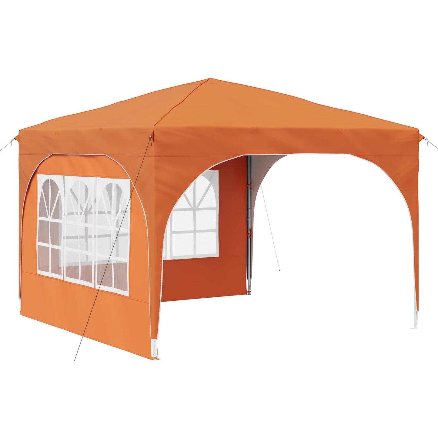 Pop-up Party Tent 290 x 290 x 245 cm Orange