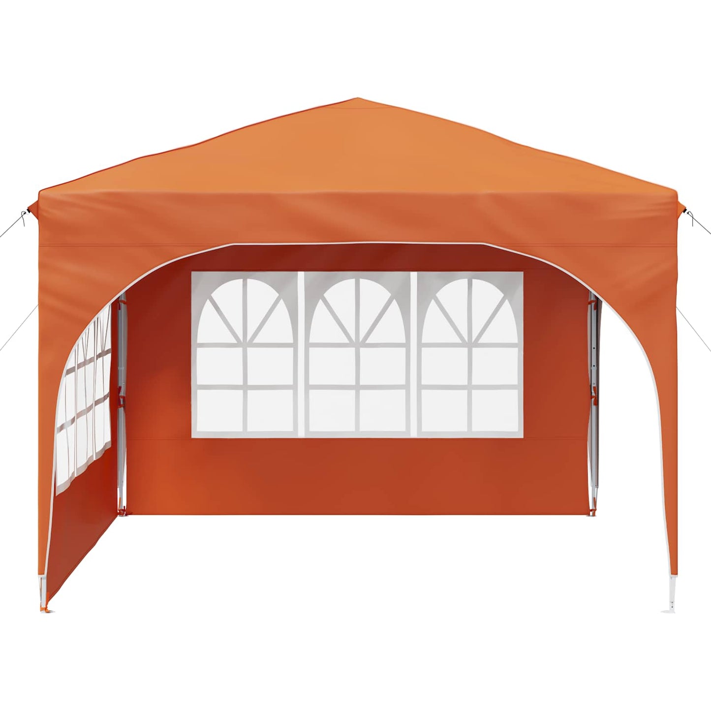 Pop-up Party Tent 290 x 290 x 245 cm Orange