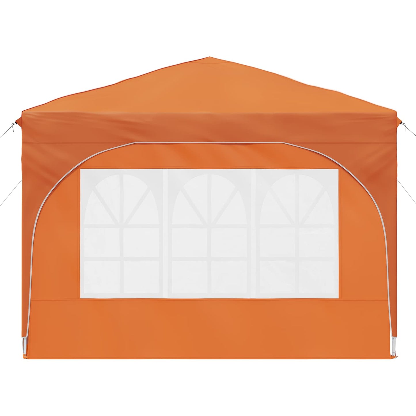 Pop-up Party Tent 290 x 290 x 245 cm Orange