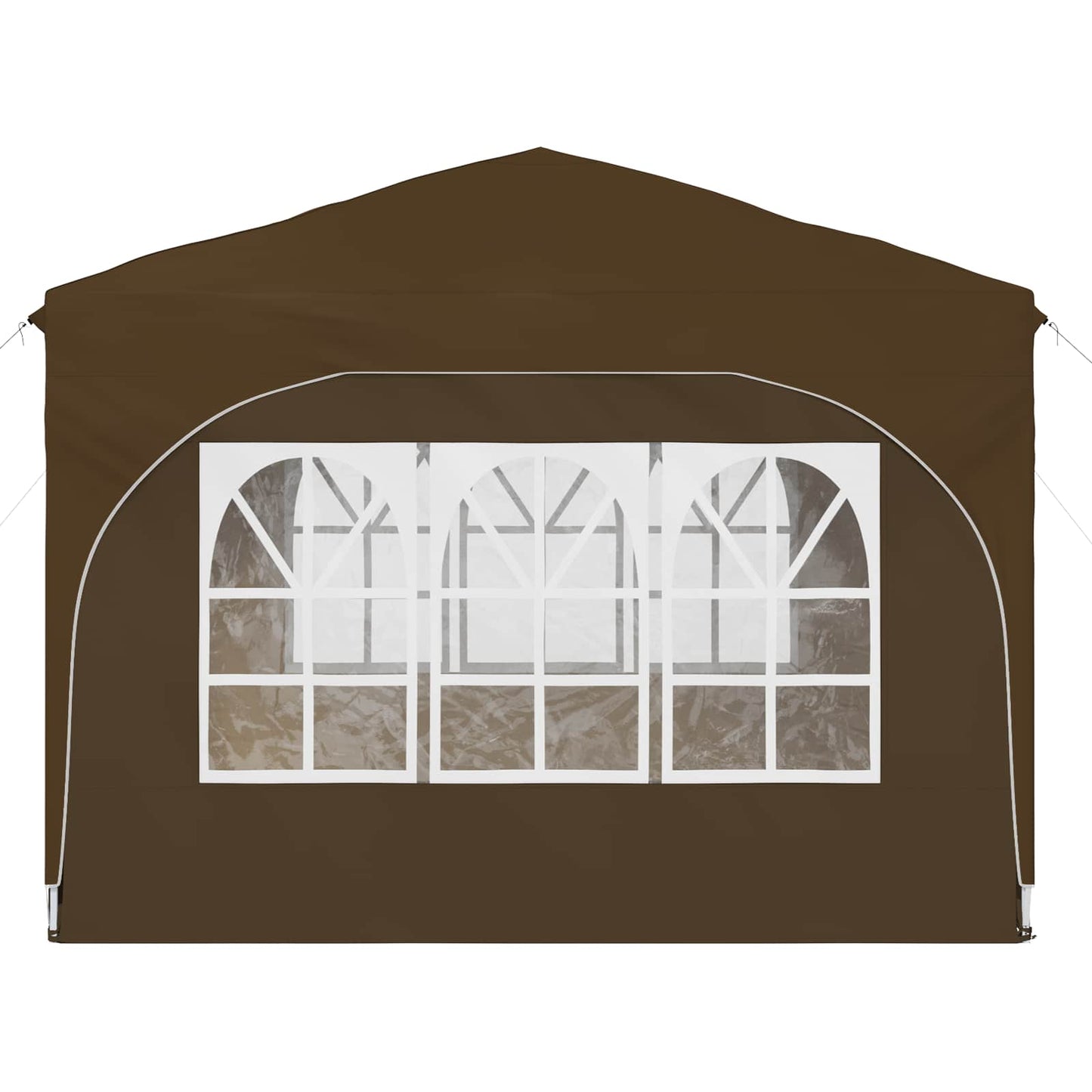 Pop-up Party Tent 290 x 290 x 245 cm Taupe