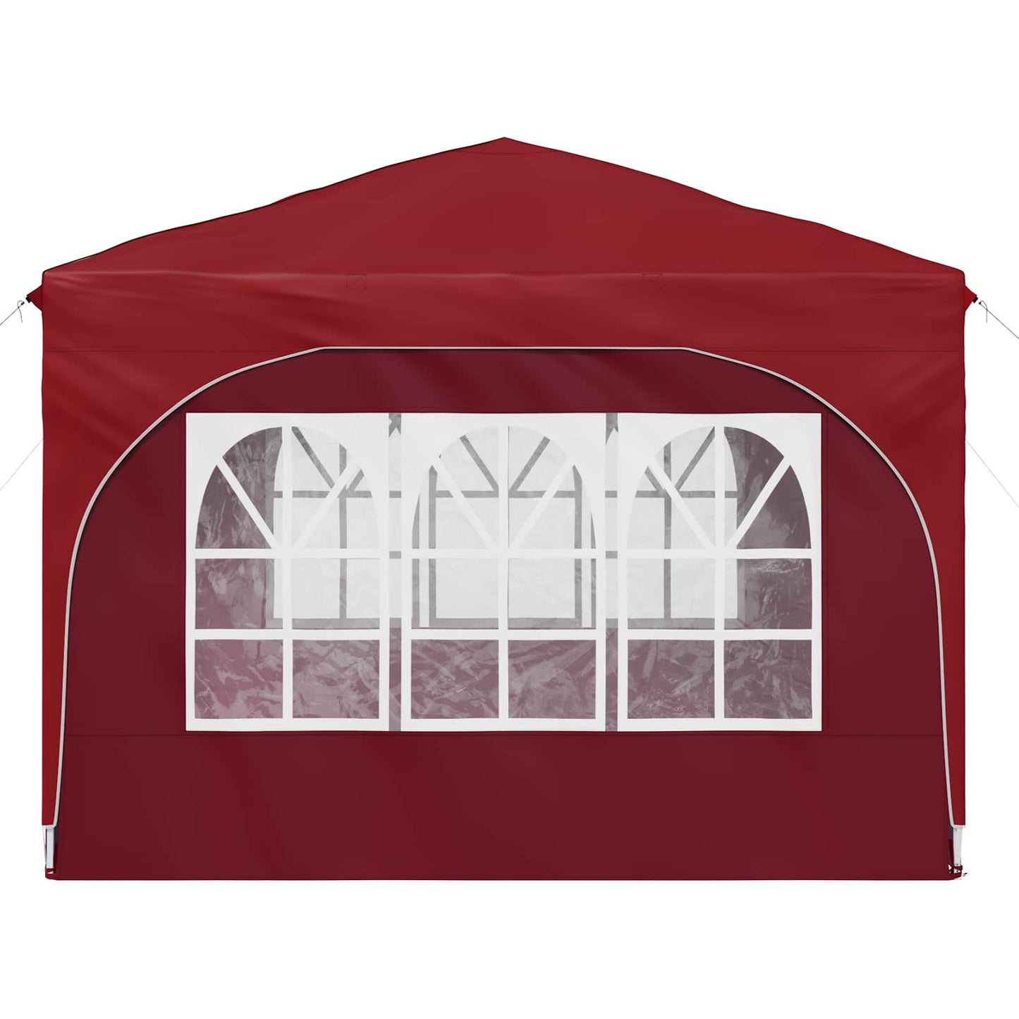 Pop-up Party Tent 290 x 290 x 245 cm Burgundy