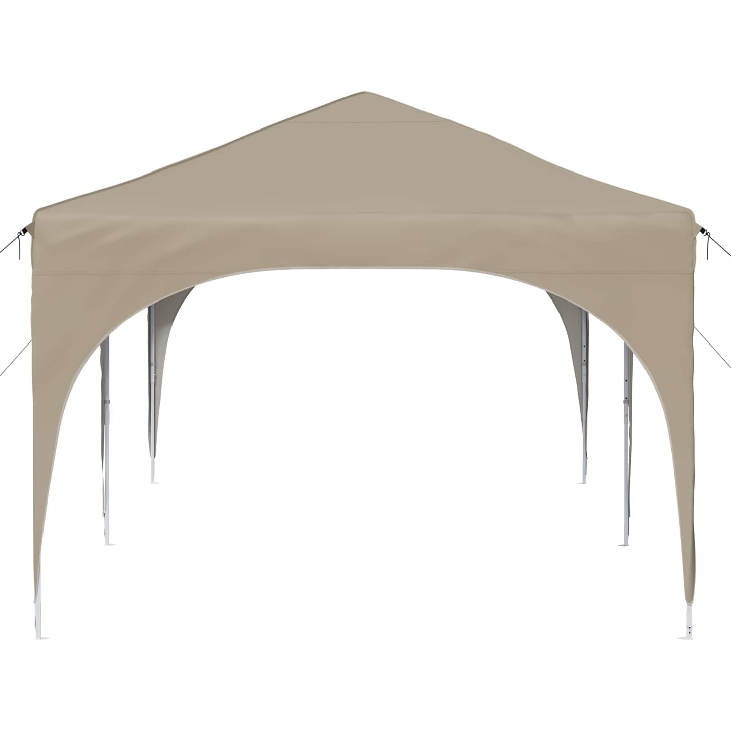 Pop-up Party Tent 575 x 288 x 245 cm Cream Oxford Fabric