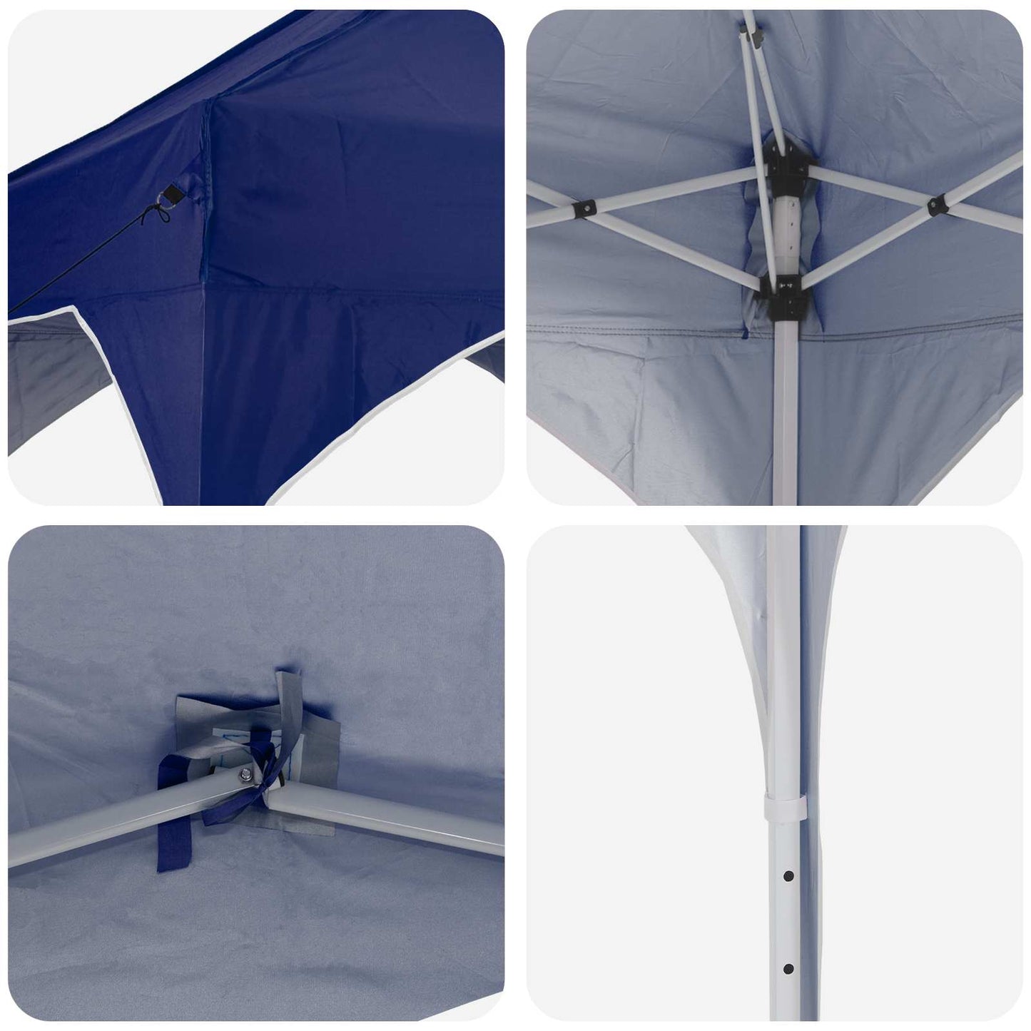 Pop-up Party Tent 575 x 288 x 245 cm Blue Oxford Fabric