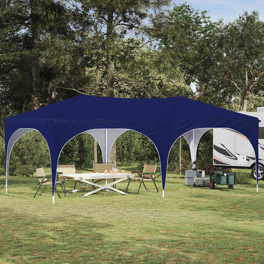 Pop-up Party Tent 575 x 288 x 245 cm Blue Oxford Fabric