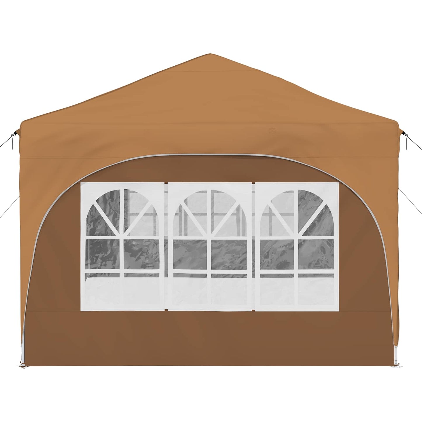 Pop-up Party Tent 575 x 288 x 245 cm Beige Oxford Fabric