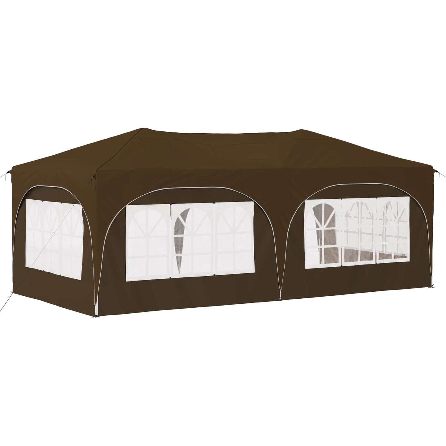 Pop-up Party Tent 575 x 288 x 245 cm Taupe Oxford Fabric
