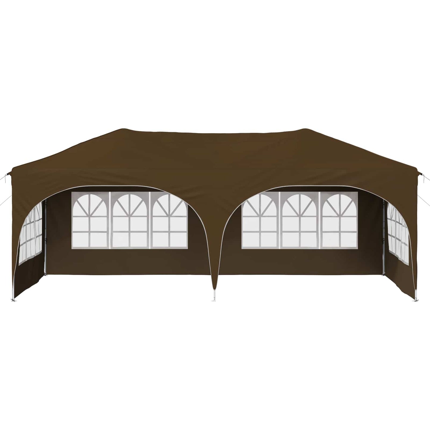 Pop-up Party Tent 575 x 288 x 245 cm Taupe Oxford Fabric