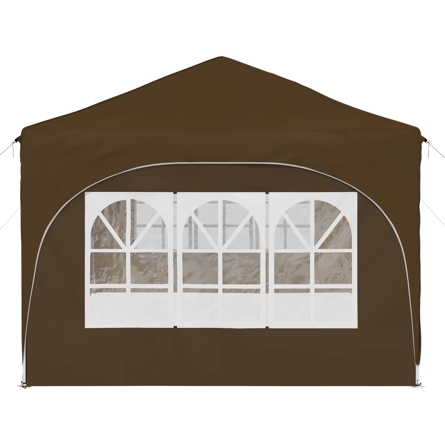 Pop-up Party Tent 575 x 288 x 245 cm Taupe Oxford Fabric