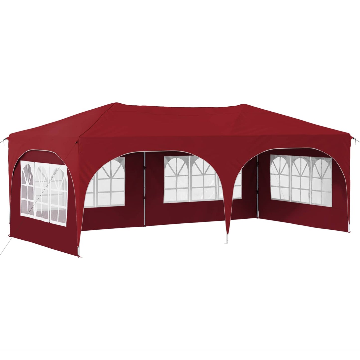 Pop-up Party Tent 575 x 288 x 245 cm Burgundy Oxford Fabric