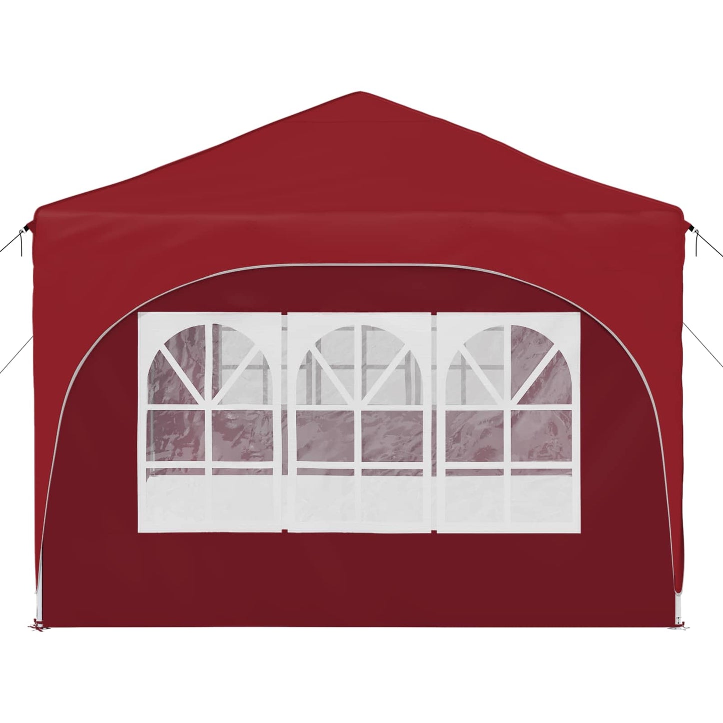 Pop-up Party Tent 575 x 288 x 245 cm Burgundy Oxford Fabric