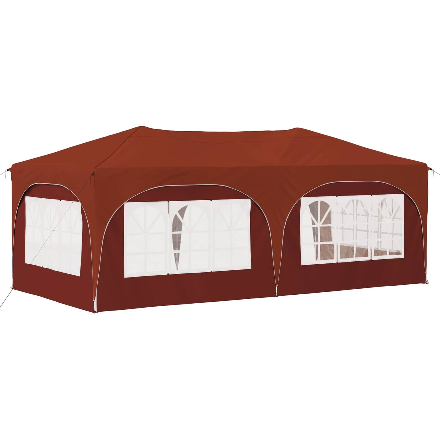 Pop-up Party Tent 575 x 288 x 245 cm Terracotta Oxford Fabric